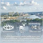 : Vue Panoramique Sur La Seine Avec Parking * Rouen