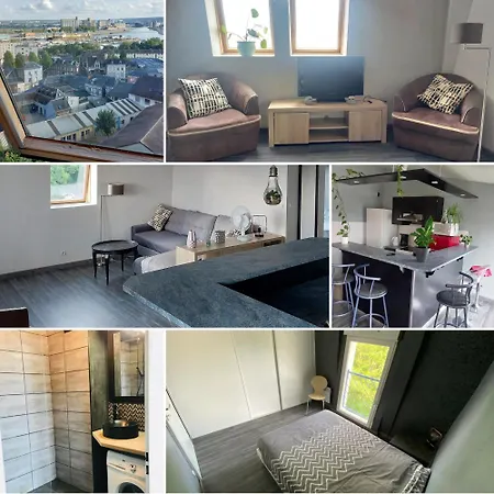 : Vue Panoramique Sur La Seine Avec Parking Apartment *