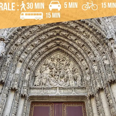 : Vue Panoramique Sur La Seine Avec Parking Διαμέρισμα