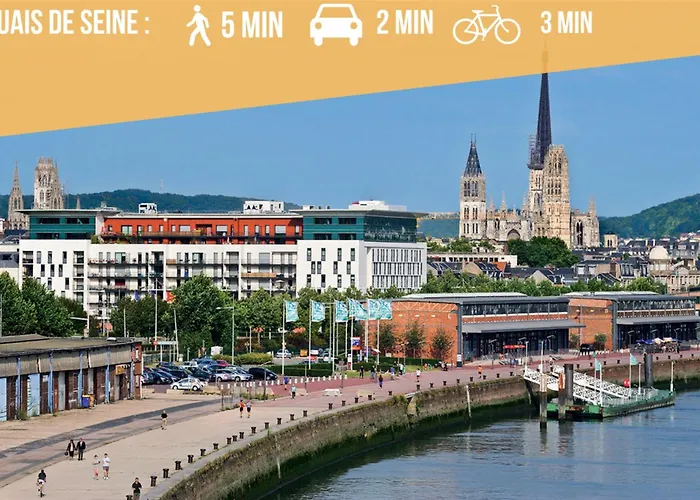 : Vue Panoramique Sur La Seine Avec Parking *